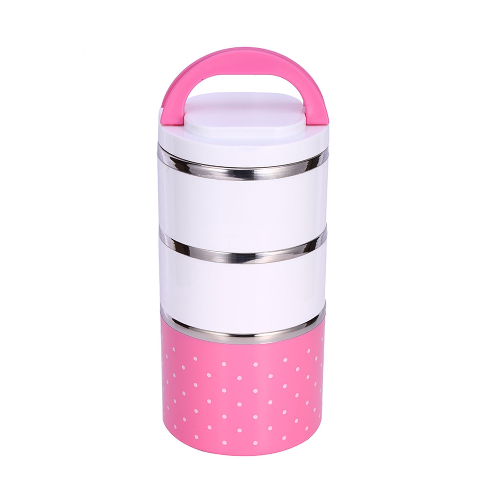 3 Layer Stainless Steel Insulation Thermo Thermal Lunch Box Food Container Hot — image 6