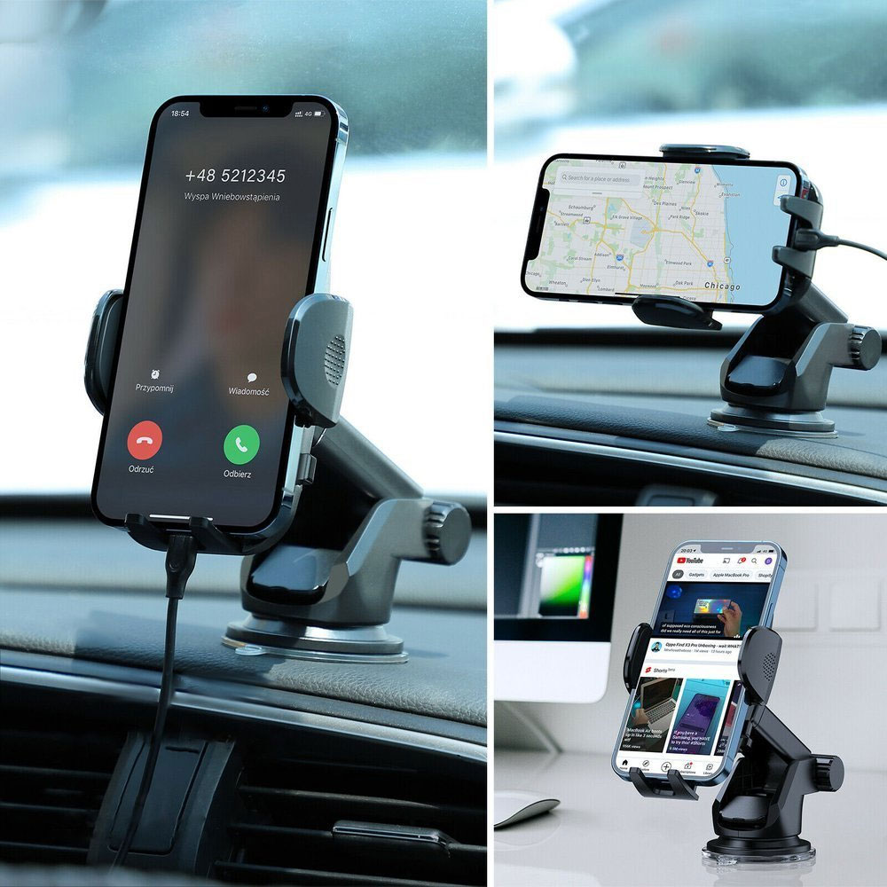 Joyroom Car Holder with Telescopic Arm and Suction Cup — image 2