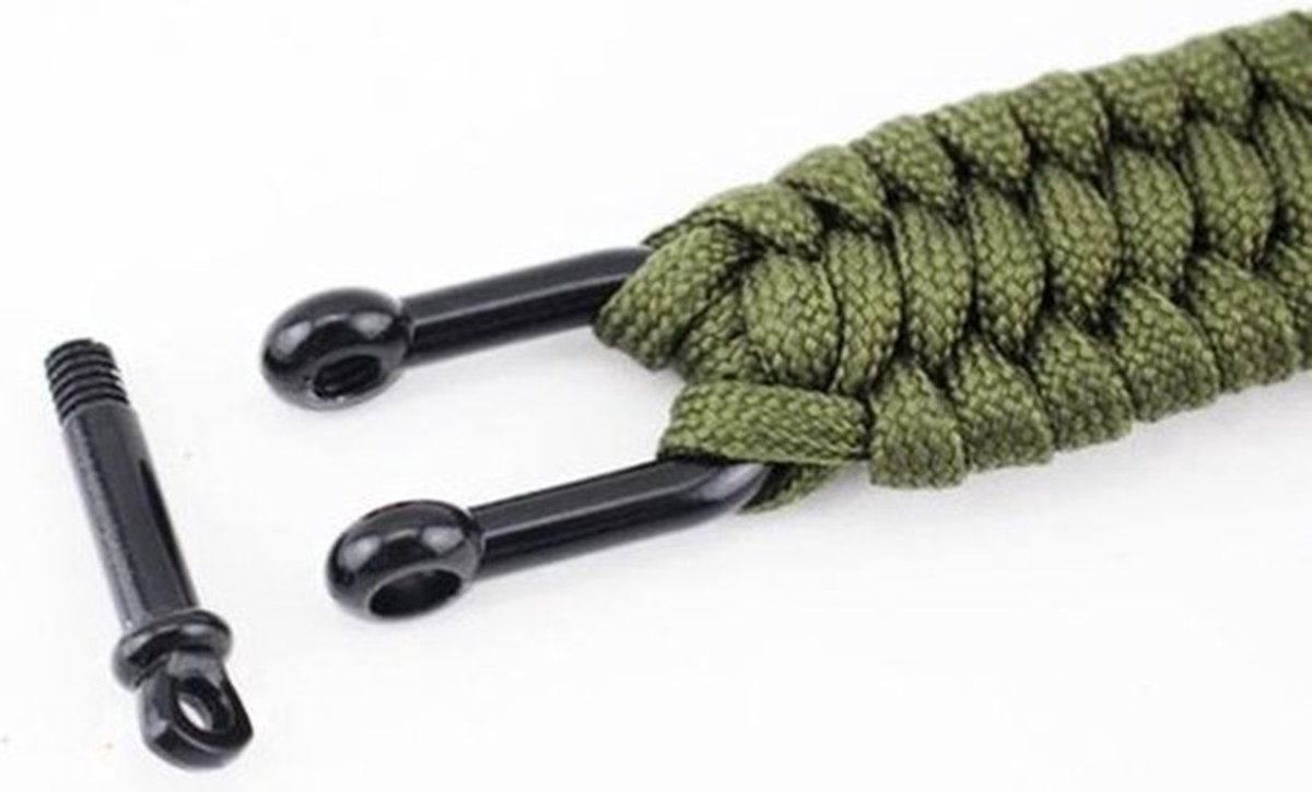 Paracord Survival Bracelet I Extra Strong I Brown — image 2