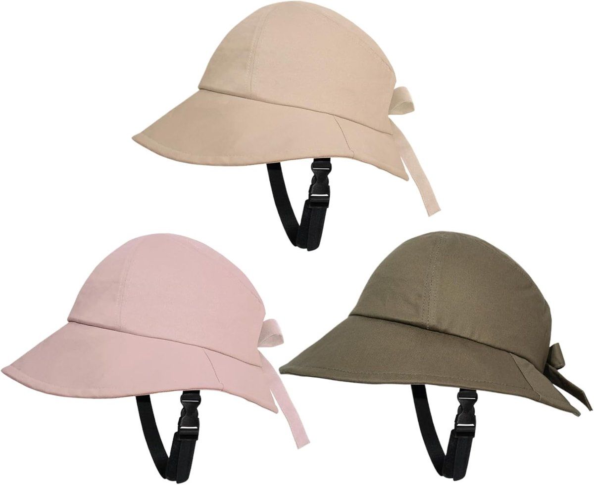 Bicycle helmet with visor, Women's bicycle helmet, Adjustable cycling cap with UV protection, Safe and comfortable sun hat, 60 cm — image 4