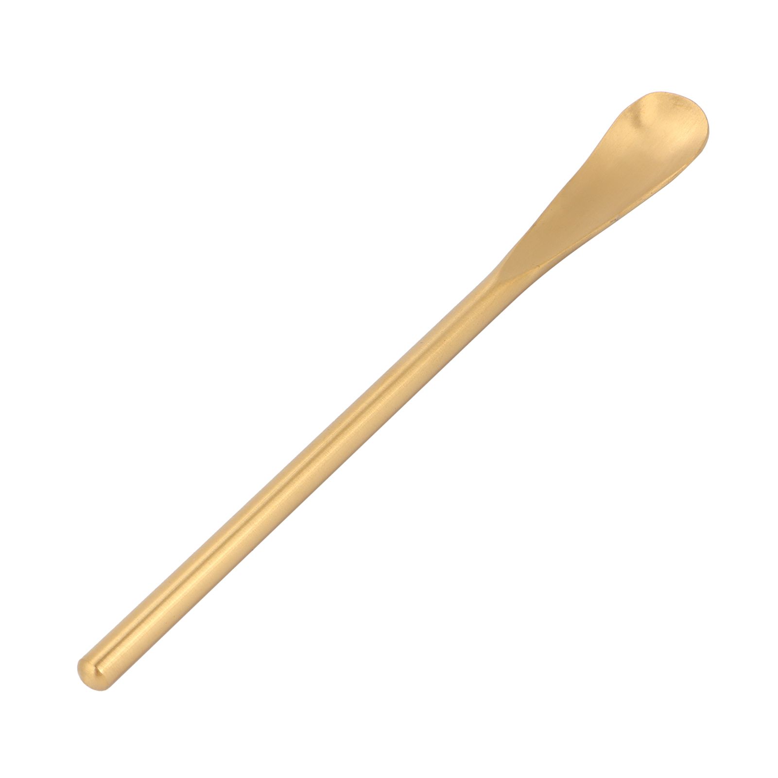 Stainless Steel Mixing Spoon Short Handle Dessert Coffee Spoon Mixing Stick for Kitchen HomeGolden — image 5