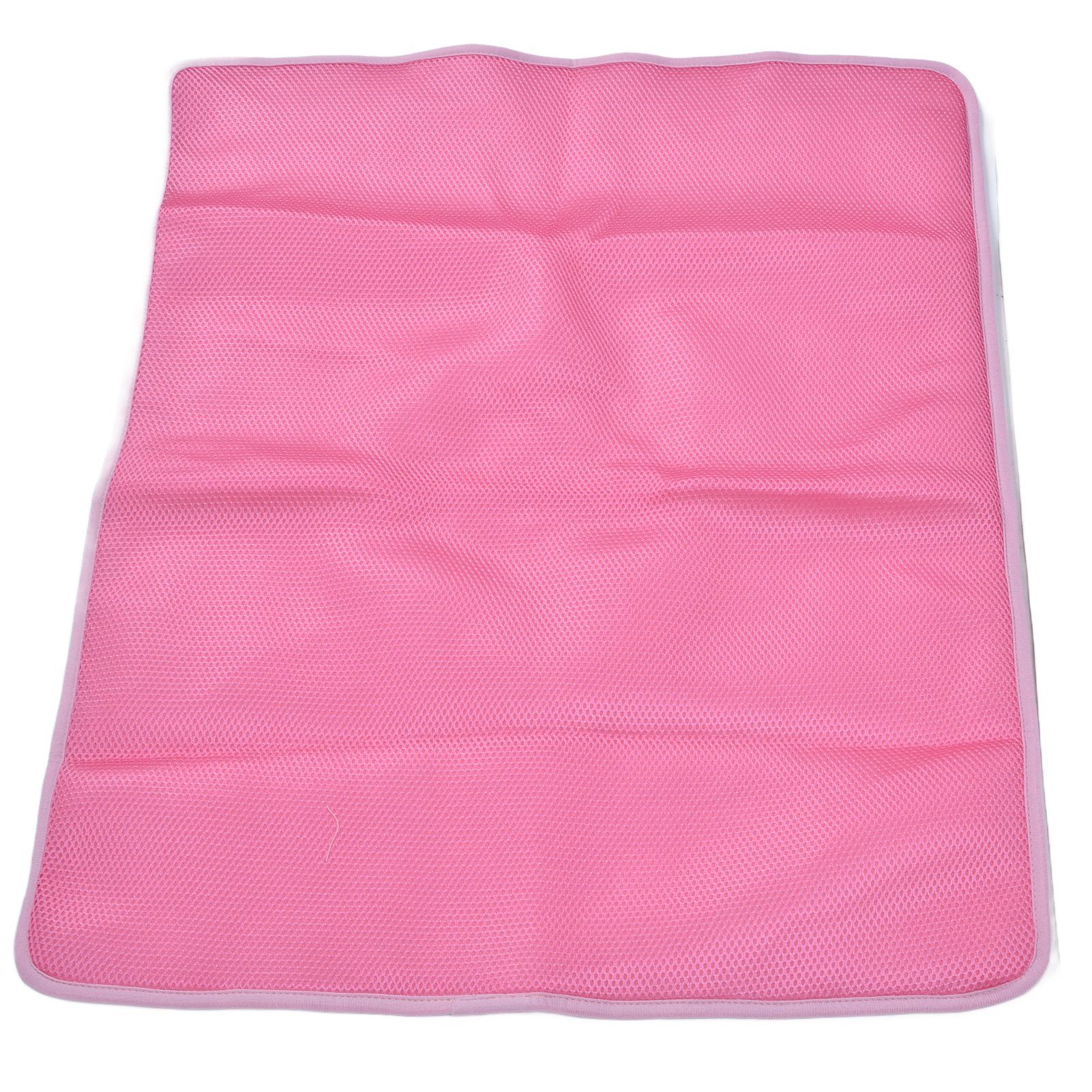 Pet Cooling Mat Breathable Soft Summer Dog Cat Sleeping Pad for Kennel Sofa Bed FloorPink S โ image 6