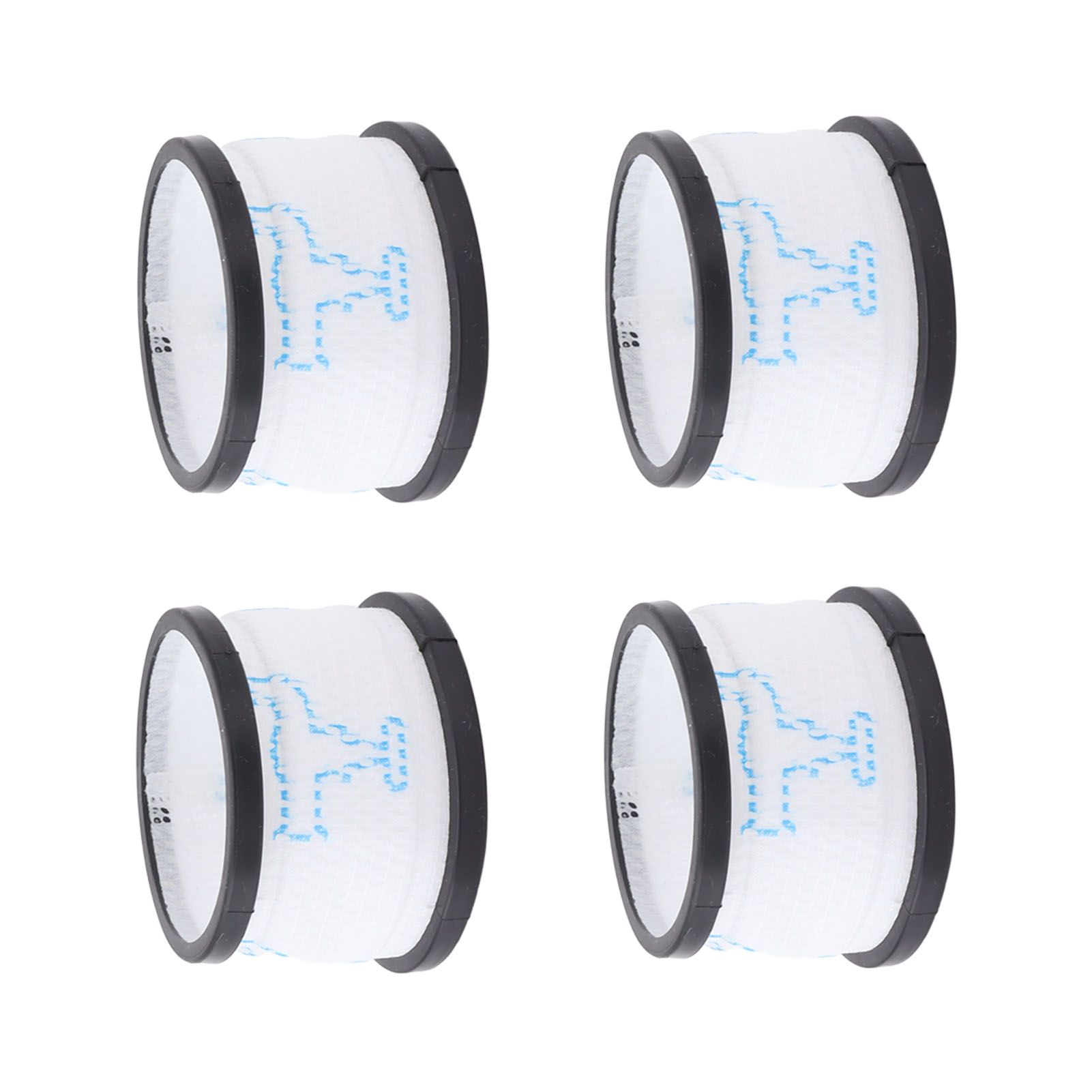 4pcs Vacuum Cleaner Replacement Filter Vacuum Cleaner Accessories Filters For INSE S600 S6P S6 Vacuum Cleaner Parts White — image 4