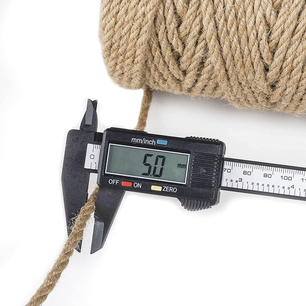 100m Sisal 5mm Rope Natural Twine Cord Thick Jute Hemp Manila Crafting Home Decor โ image 4