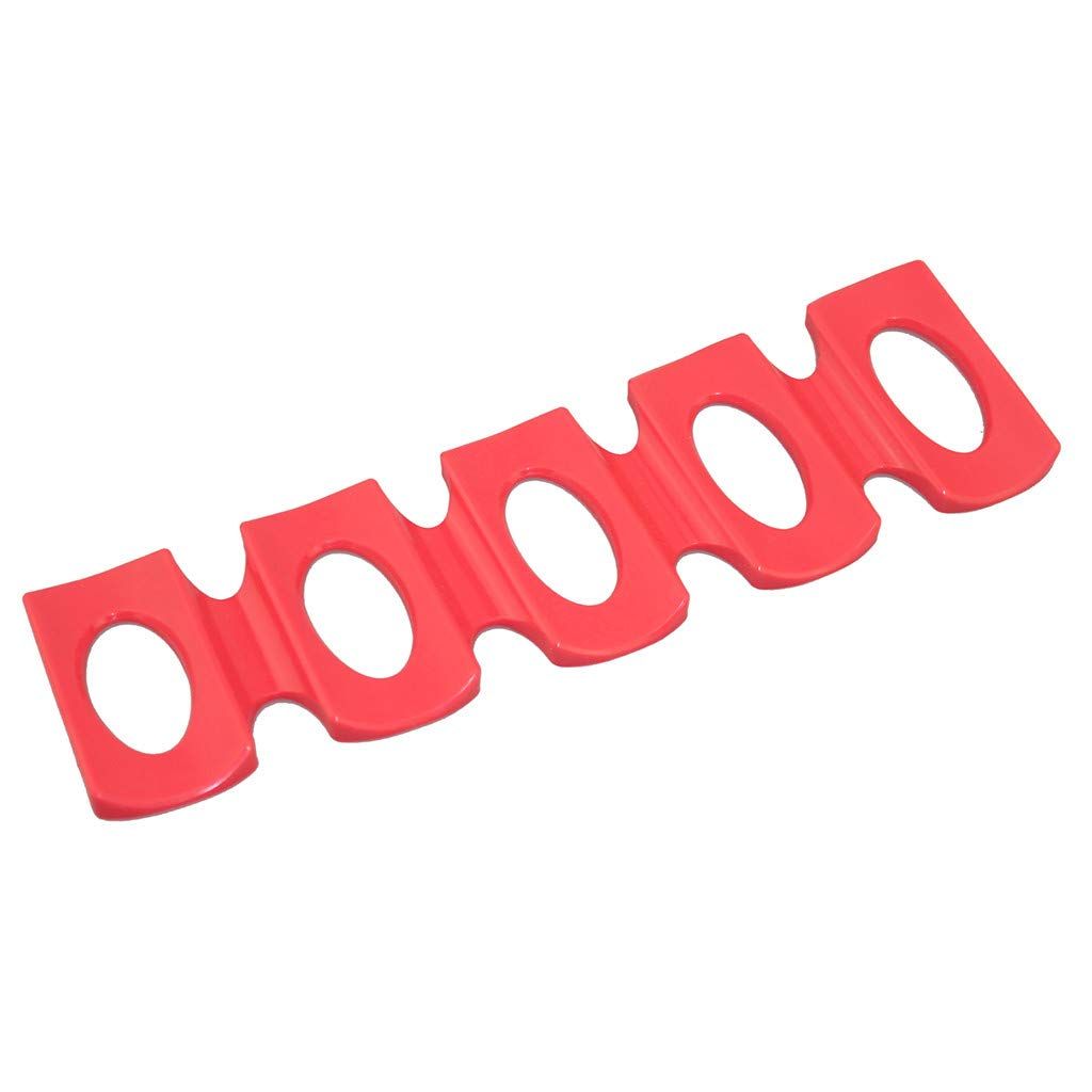 Red Silicone Wine Stacker, Foldable Fridge Wine Holder Beer Can Racker Bottle Holder