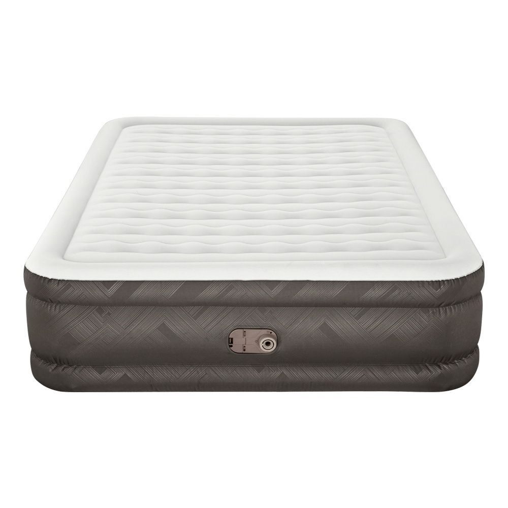 Bestway Queen Air Mattress with Built-in Pump Fortech Inflatable Bed 46cm — image 3