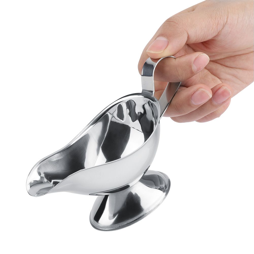 Stainless Steel Steak Pepper Sauce Boat Seasoning Container for Restaurant Kitchen(3oz) โ image 4