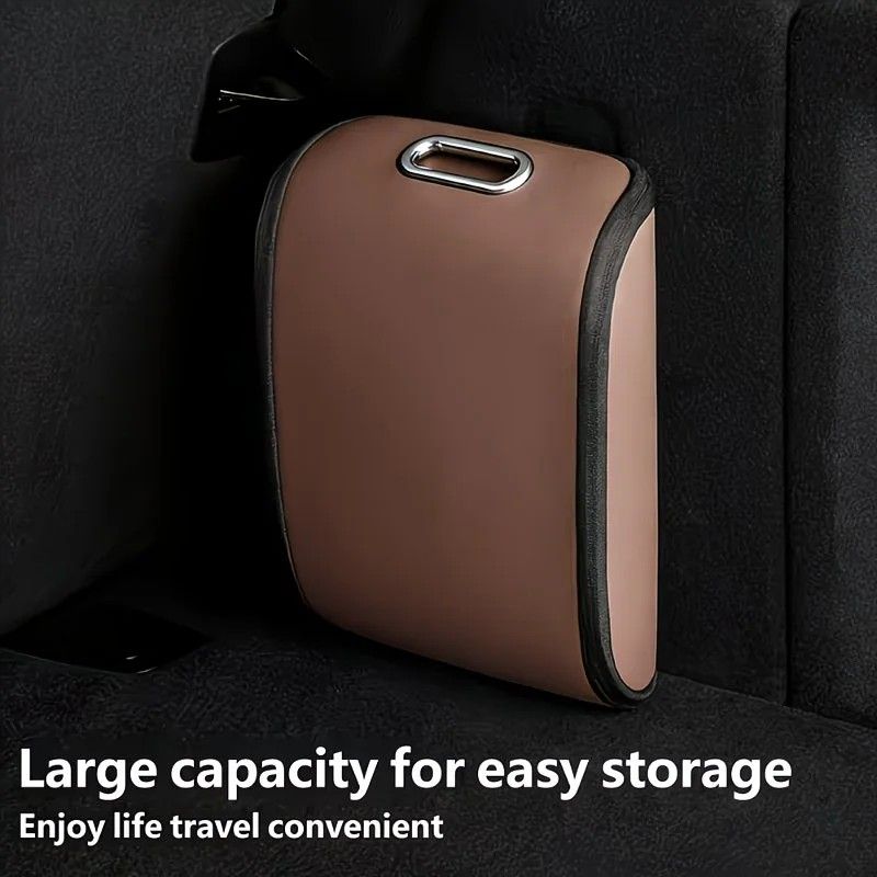 Car Trunk Shoe Box Organizer: Waterproof and Durable PVC Leather, Easy Installation with Velcro, Large Capacity for a Tidy Trunk, Say Goodbye to Mess and — image 6