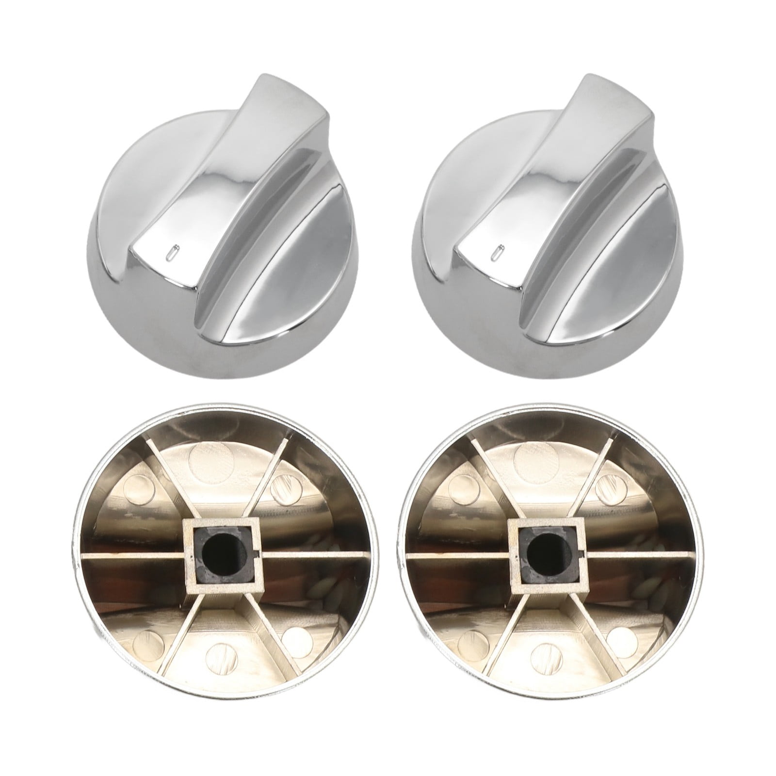 Kitchen Upgrade Electroplating Knob Accessories Easy Install Grill Knobs Grill Accessories Compatible With Gas Grills Without base — image 4