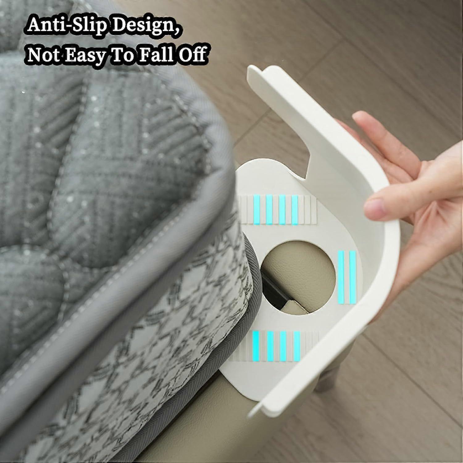 Grey Bed Sheet Holder Straps, Heavy Duty Corner Clips for Mattress and Bedding โ image 3