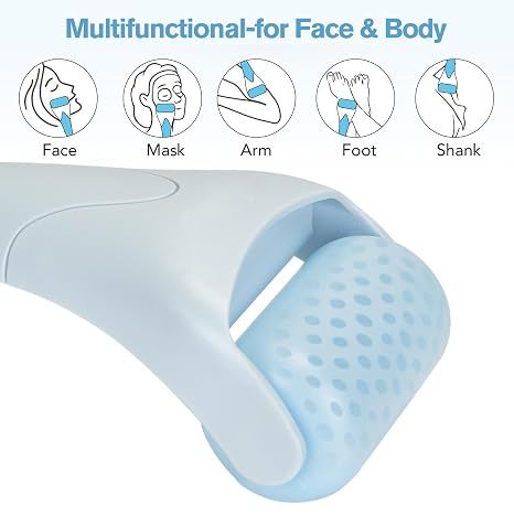 Ice Roller for Face,Eyes,Women Gifts Idea,Therapeutic Cooling to Tighten Brighten Complexion and Reduce Wrinkles,Massager Under Eye Puffiness,Migraine and Pain โ image 5