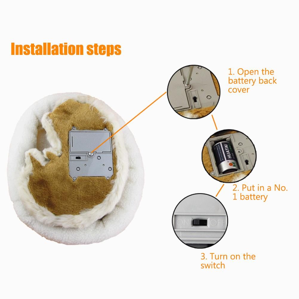 Realistic Sleeping Cat Toy Breathing Cat Stuffed Animal Doll with Mat Plush Toys for Children Home Ornament β image 3