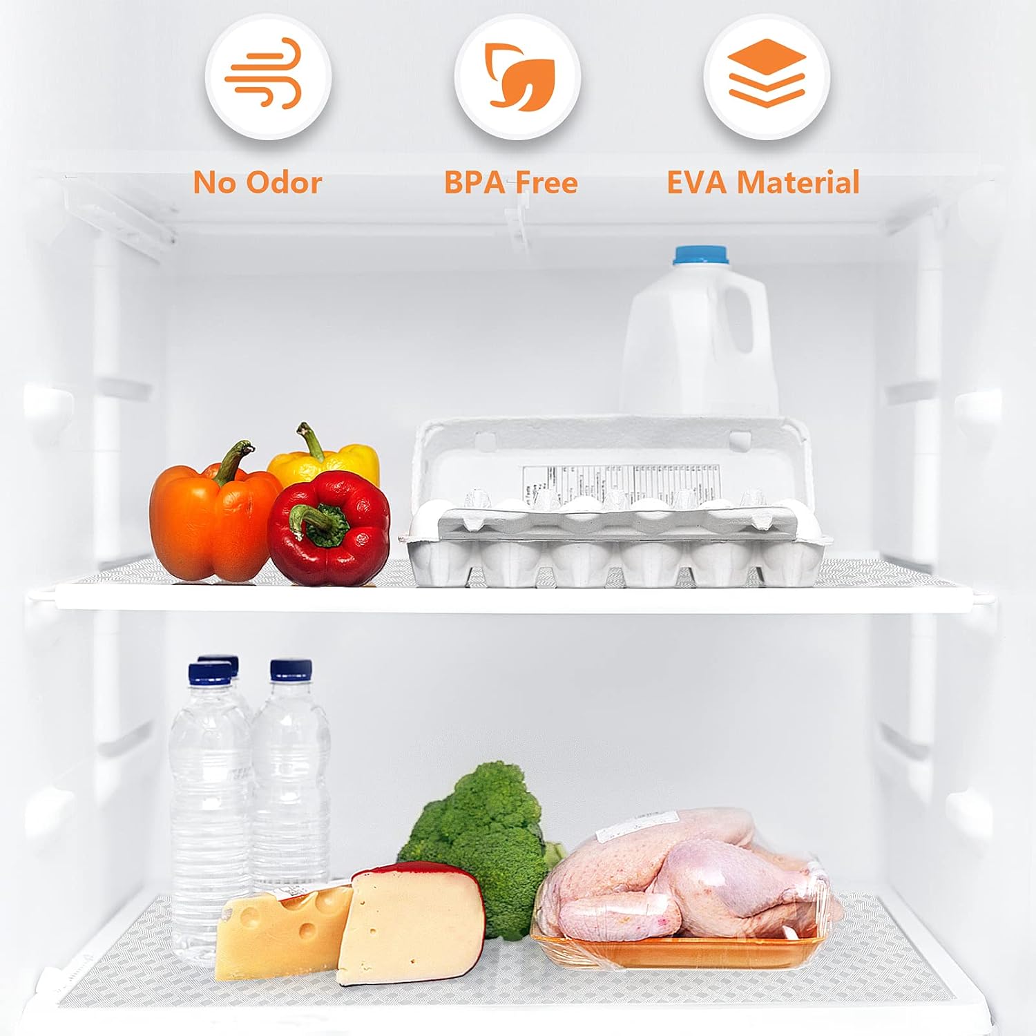 EVA drawer liner - Waterproof - Non-slip - Thickened - Drawer mat - Insulation mat - Transparent - 30 × 150cm - Cuttable - Suitable for wardrobe, cupboard and — image 5