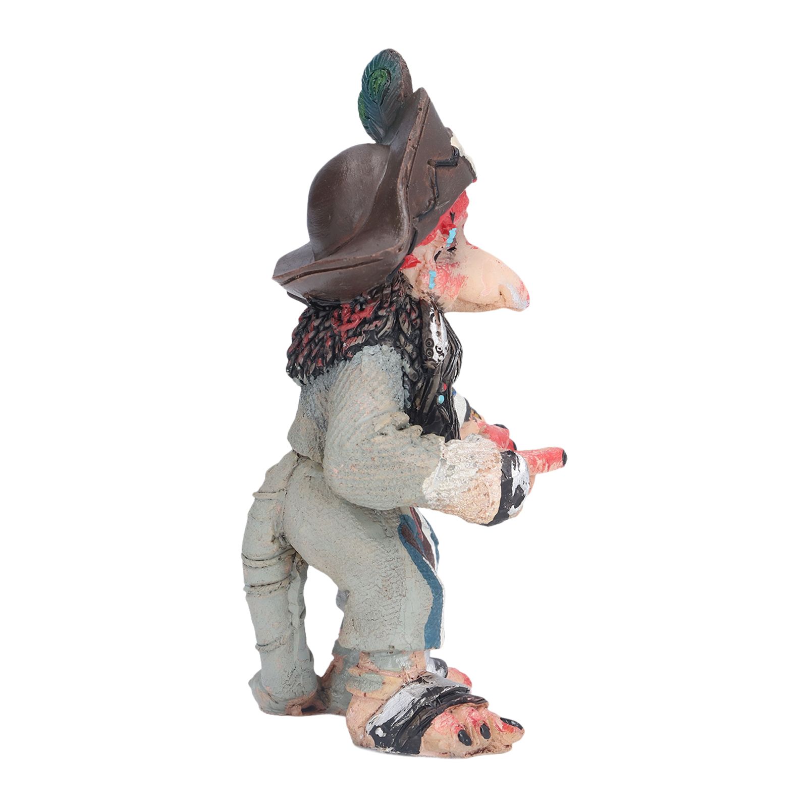 Mushroom Demon Statue Resin Garden Sculpture Desktop Lawn Courtyard Ornament for Home Decoration — image 5