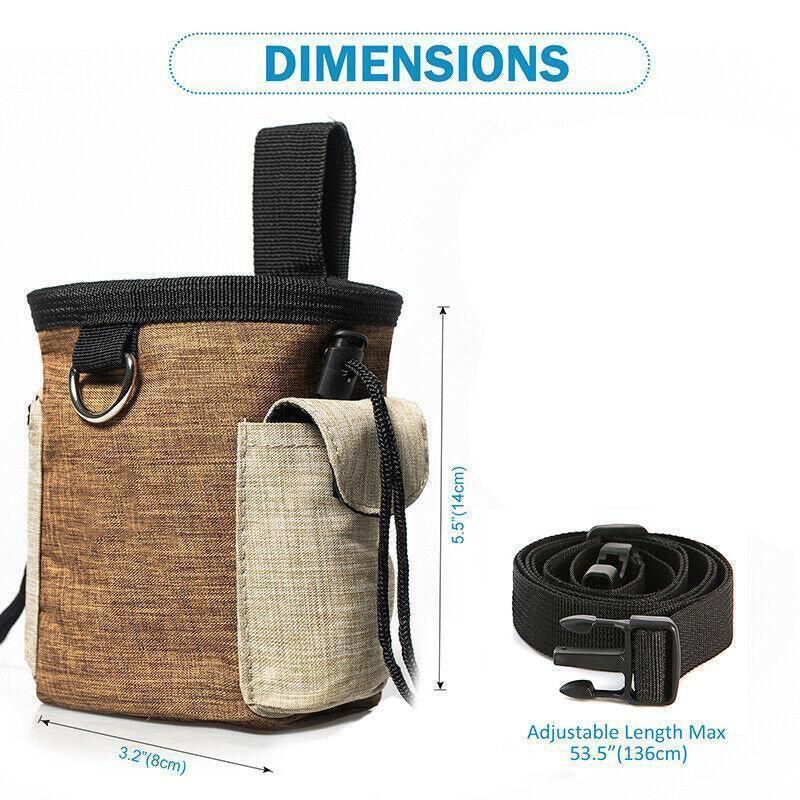 Puppy Pet Dog Obedience Training Treat Bag Feed Pouch Garbage Collection Bag Au — image 4