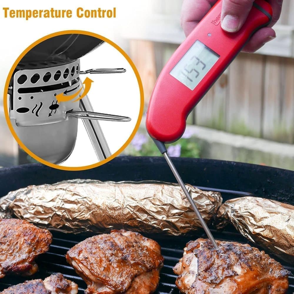 Weber One-Touch Cleaning System Kit, Heat Resistant and Easy to Install, 22-1/2-Inch — image 5
