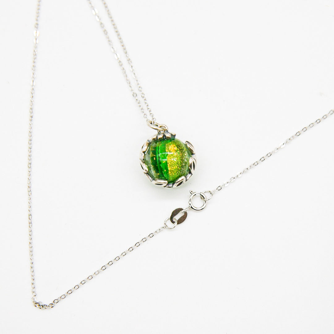 Gift Box - Aroma Necklace White Gold - Planet Aurum Verdant (Gold Green) + Purify Oil Blend โ image 6