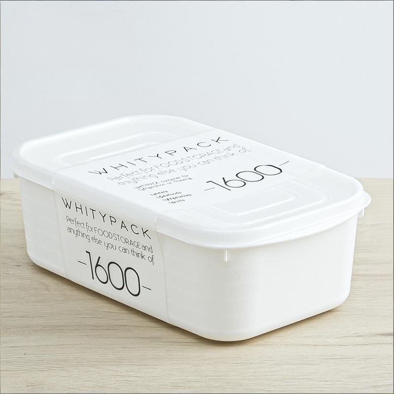 Airtight 1600ml Food Storage Container, 1-Pack โ BPA-Free, Freezer & Microwave Safe with Soft-Seal Lid, Stackable for Fridge Organization, Large Capacity for