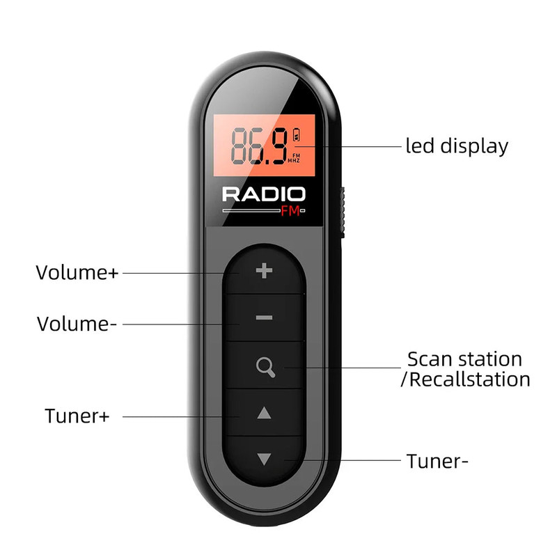 FM Rechargeable Pocket Radio — image 5