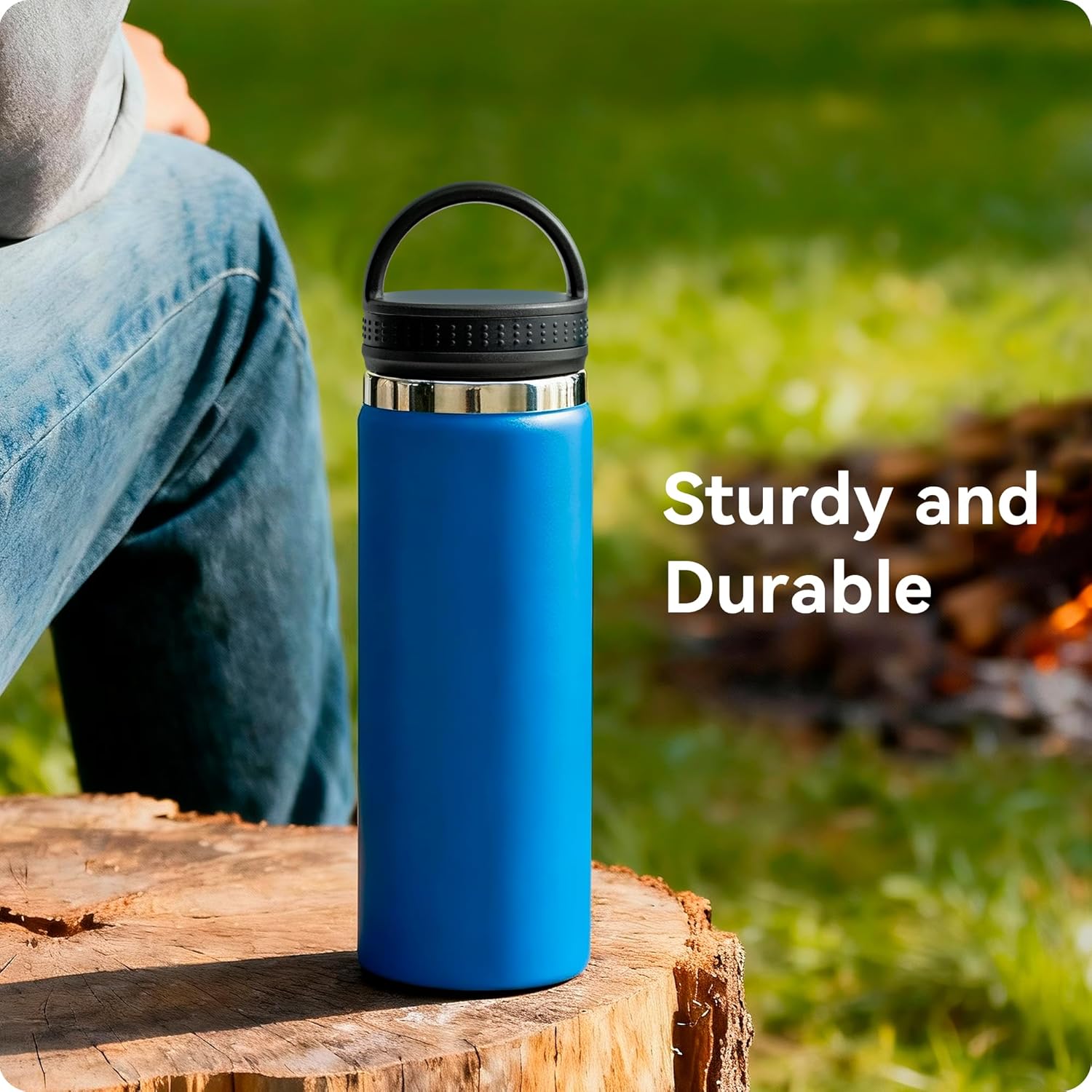 Lid for Hydro Flask12 16 18 20 32 40 64oz Wide Mouth Bottle, Replacement lid for Thermoflask,Iron Flask,Takeya and More 2.28" Wide Mouth Bottles — image 2