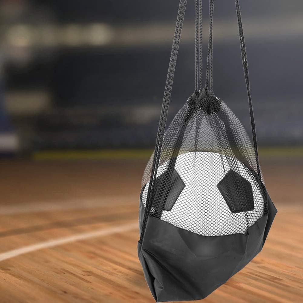 Heavy Duty Mesh Drawstring Bag for Soccer Ball, Oxford Cloth Sports Ball Storage Backpack Multifunction Gym Equipment Bags Volleyball Football — image 3