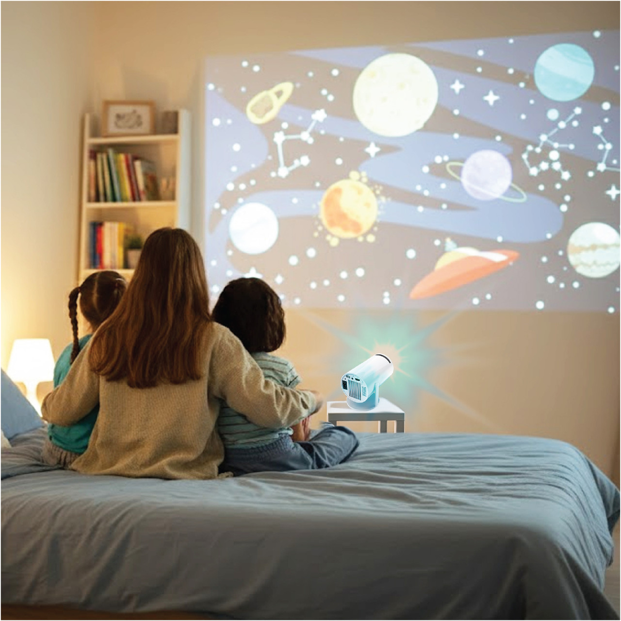 Laser Smart Projector with Games White โ image 4