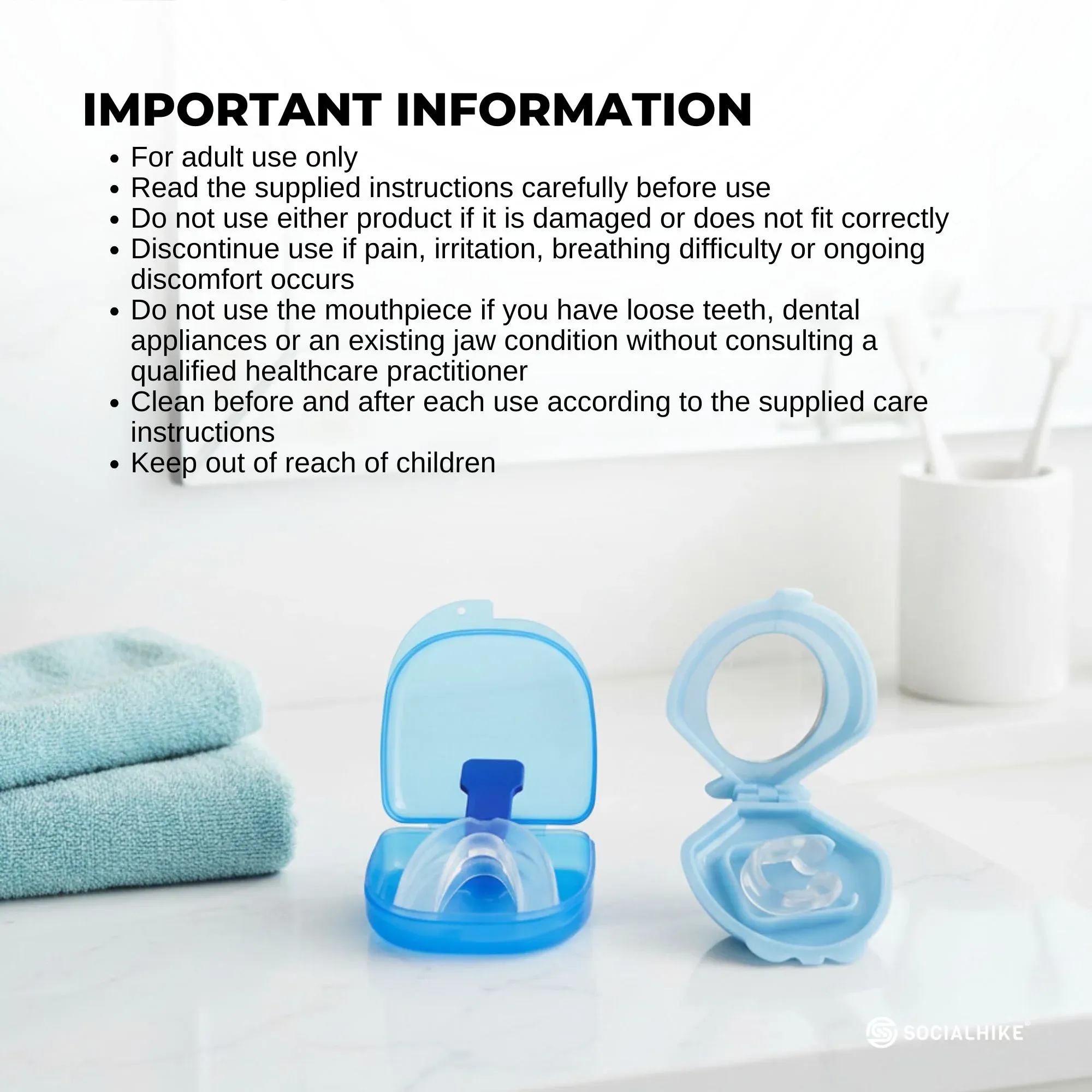 Social Hike 3x Anti Snoring Aid Nose Clips - Sleep + Breathing Device โ image 5