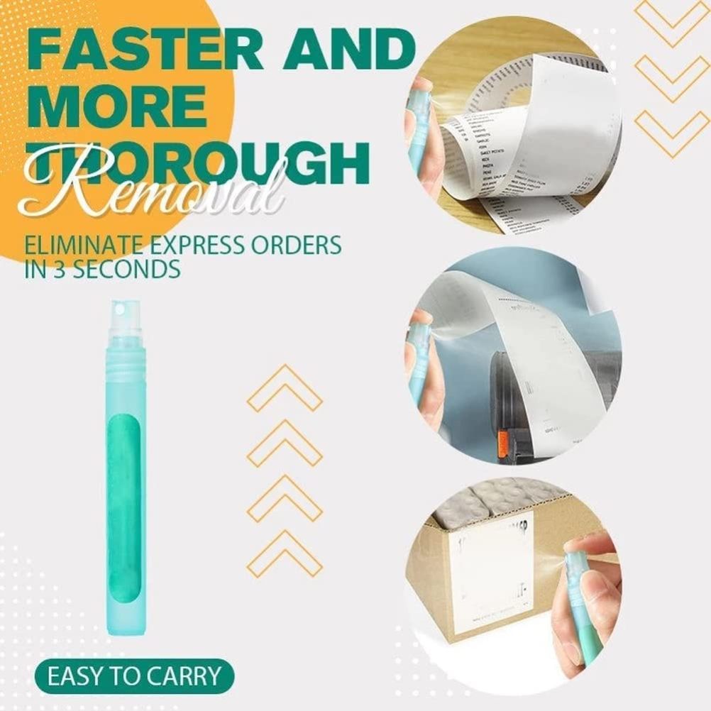 Thermal Sensitive Paper Correction Spray Portable Information Coverage Fluid Express Parcel Smear Coverer — image 4