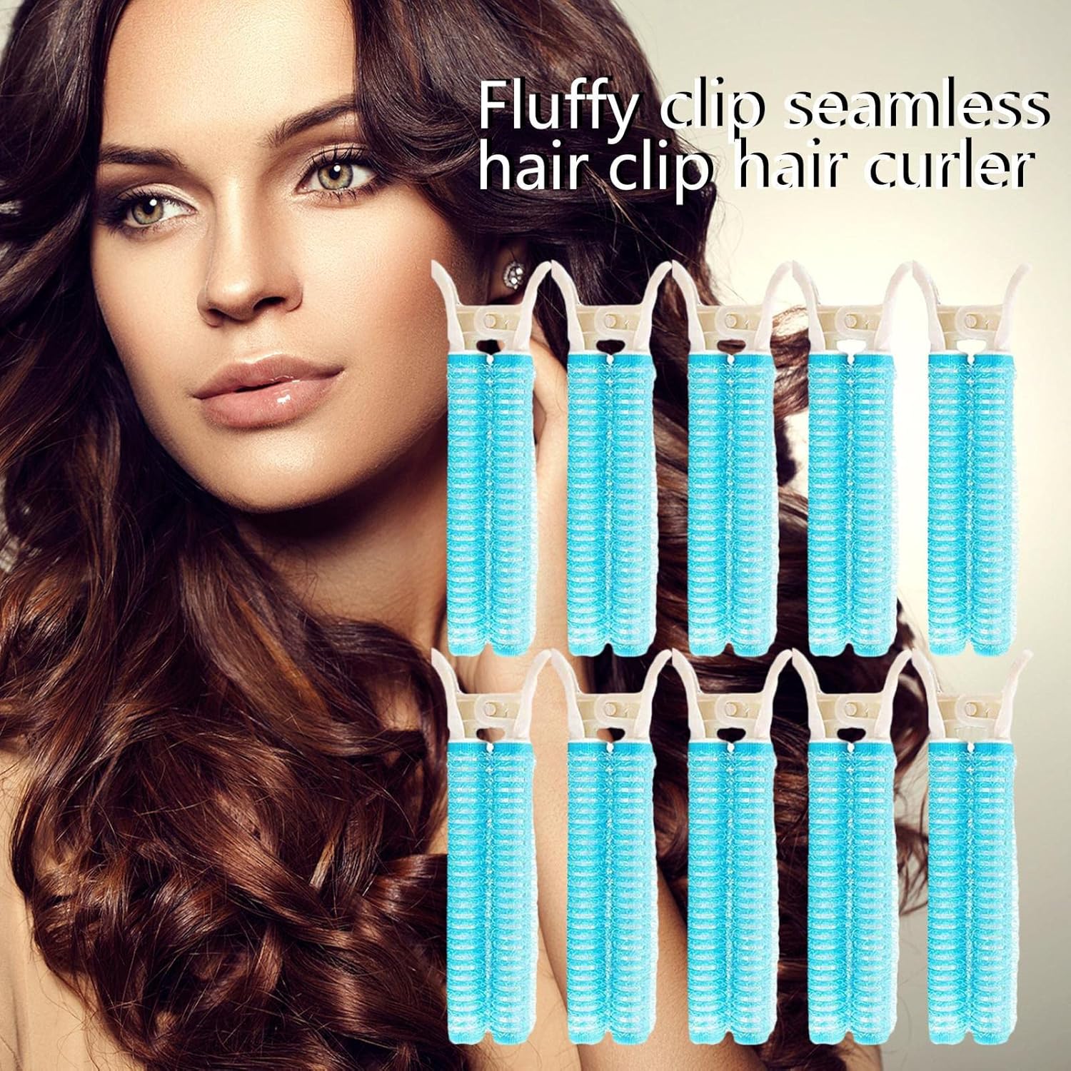 Volumizing Hair Root Clips - Set of 10 Magic Clips for Hair Volume - Hair Root Fluffy Hair Clip Head Seamless Hair Clip Curling Barrel — image 4