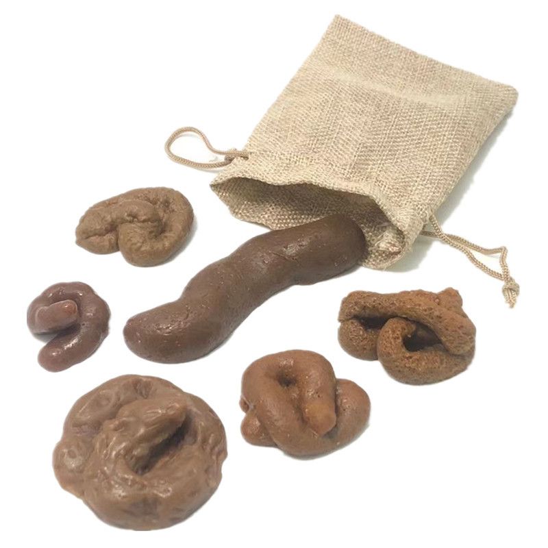 6Pieces Fake Realistic Fake Turd Prank Lifelike Poo Toy Gags and Practical Joke Toys for April Fools' Day Prank Party Supplies โ image 3