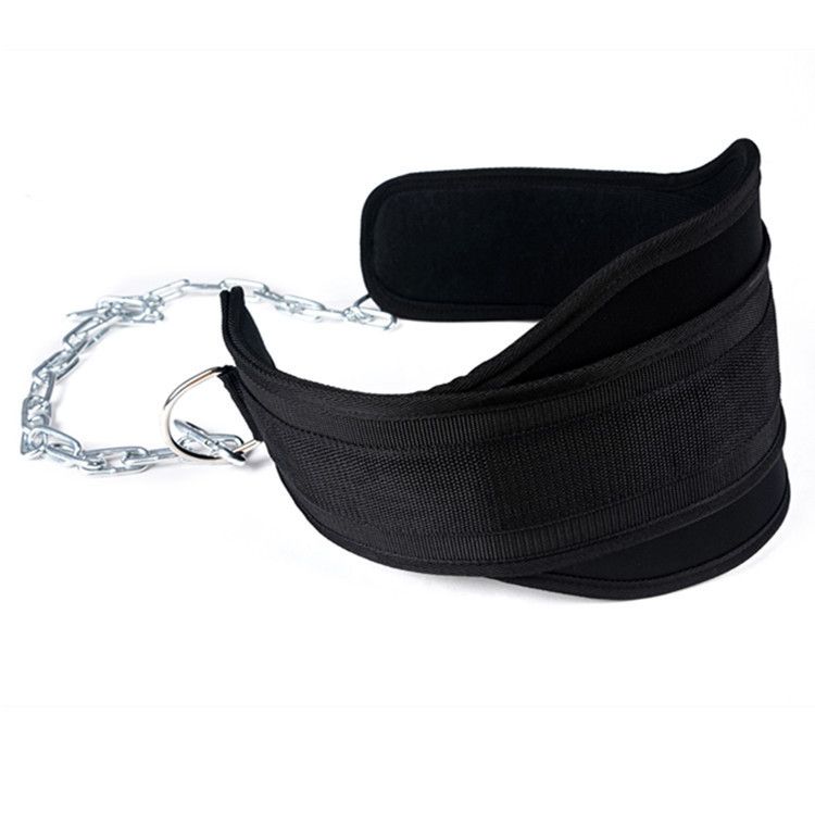 Adjustable Weighted Chain Dipping Belt for Strength Training and Muscle Building Fitness weight-bearing belt โ image 3
