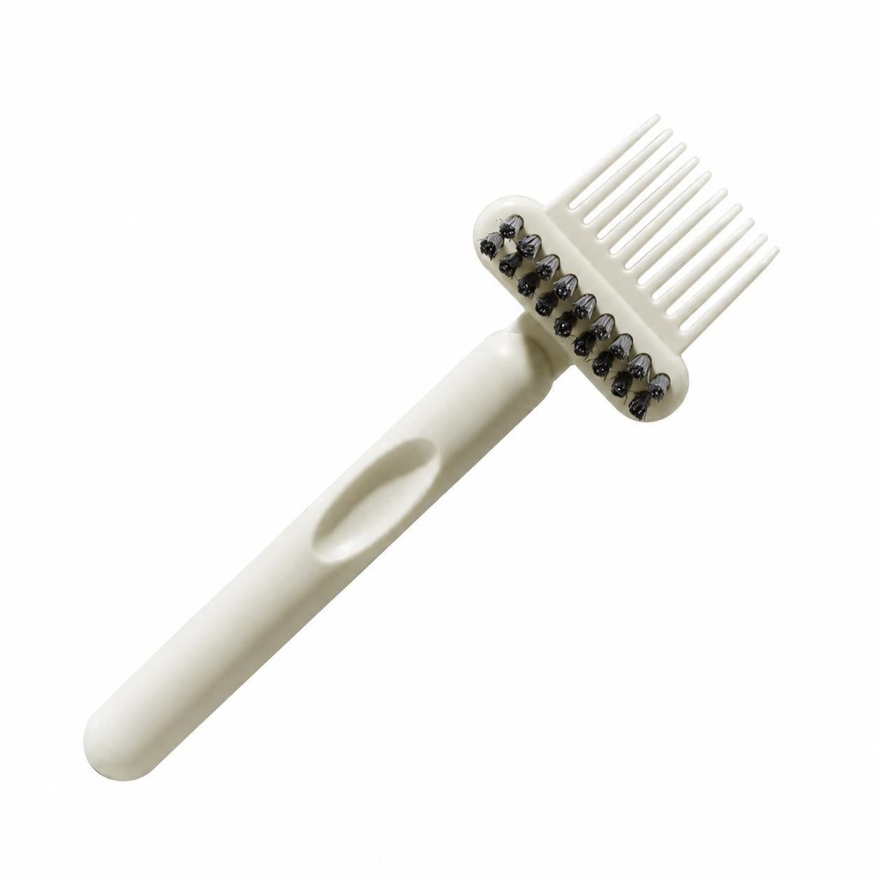 Air Cushion Comb Cleaning Brush Tool Hair Airbag Comb Cleaner - White