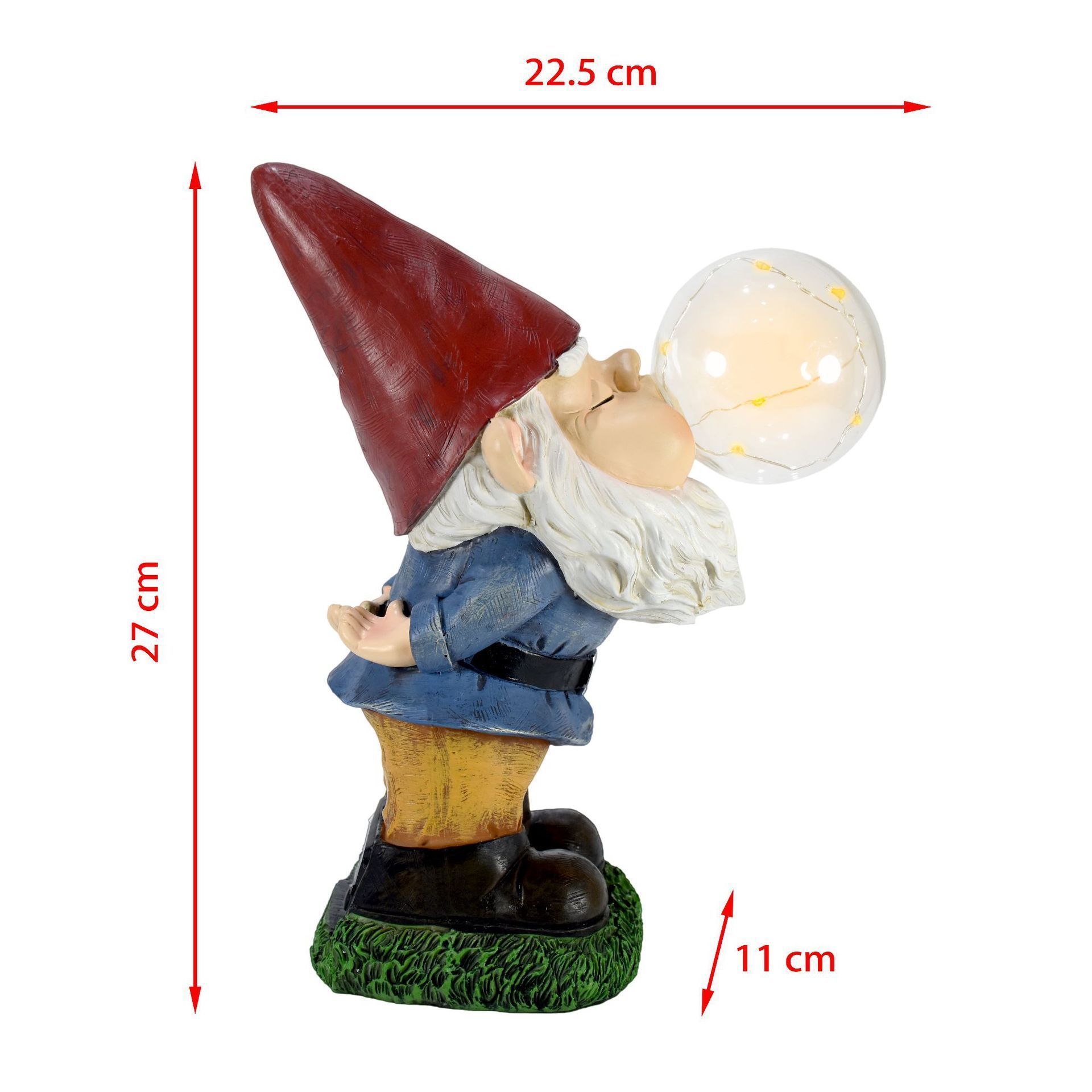 Solar Garden Light - Elf Blowing Bubbles โ image 2