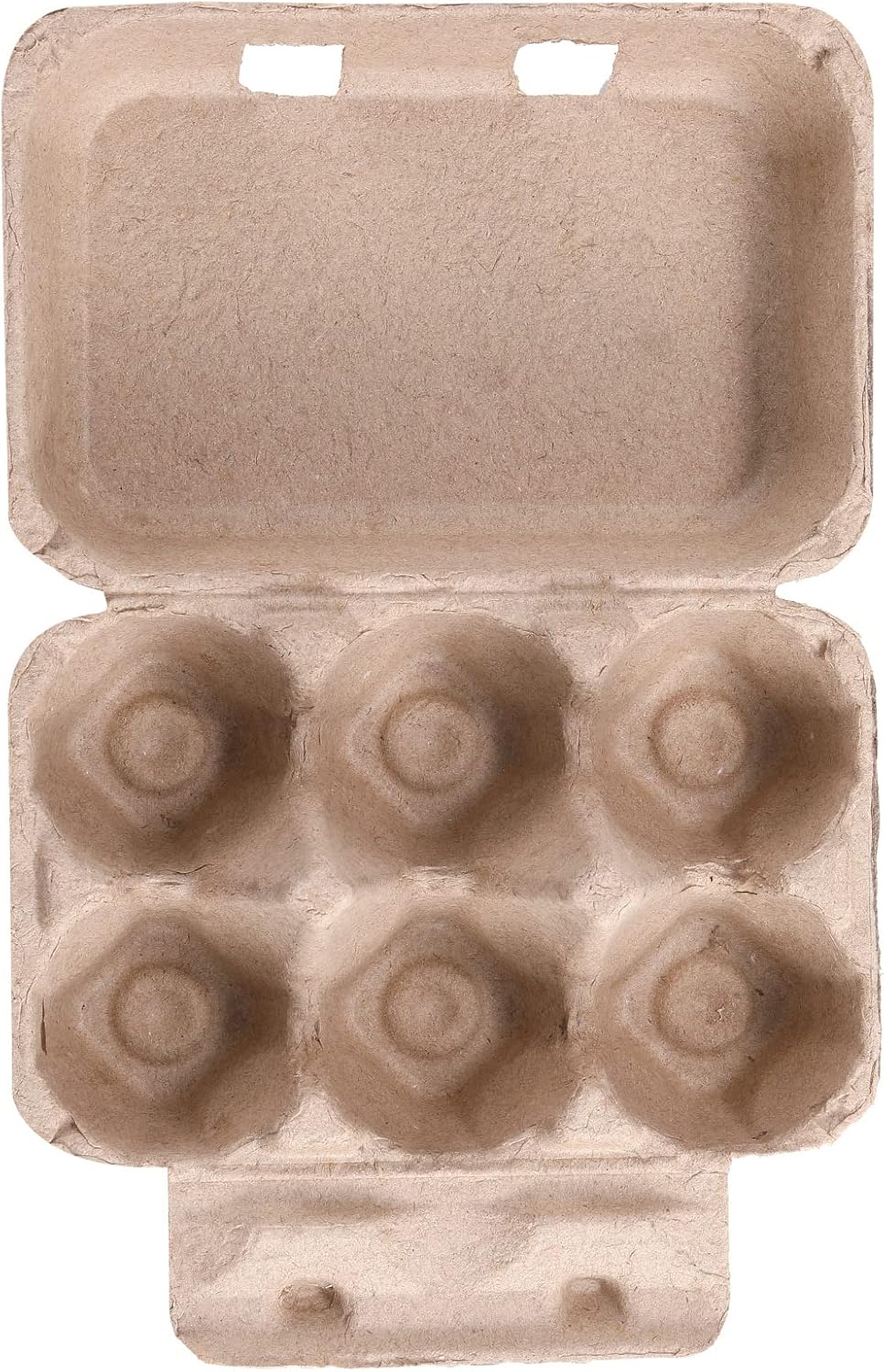 Half Dozen Vintage Egg Cartons 25 Pack, Blank Natural Pulp 6 Count Carton for Chicken Eggs Reusable, Storage Tray Strong for Holds Up to Six 6 Egg Cardboard โ image 5