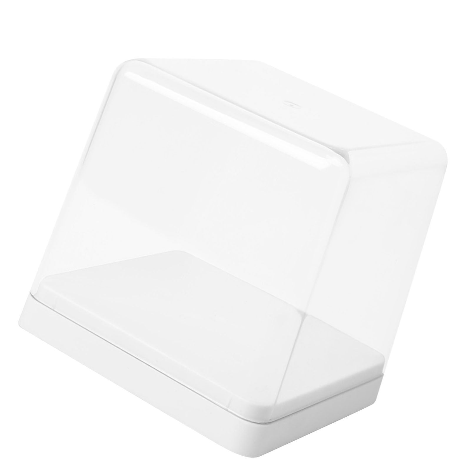Figures Display Storage Case Transparent Cover Dustproof Stackable Figure Collection Box White โ image 3
