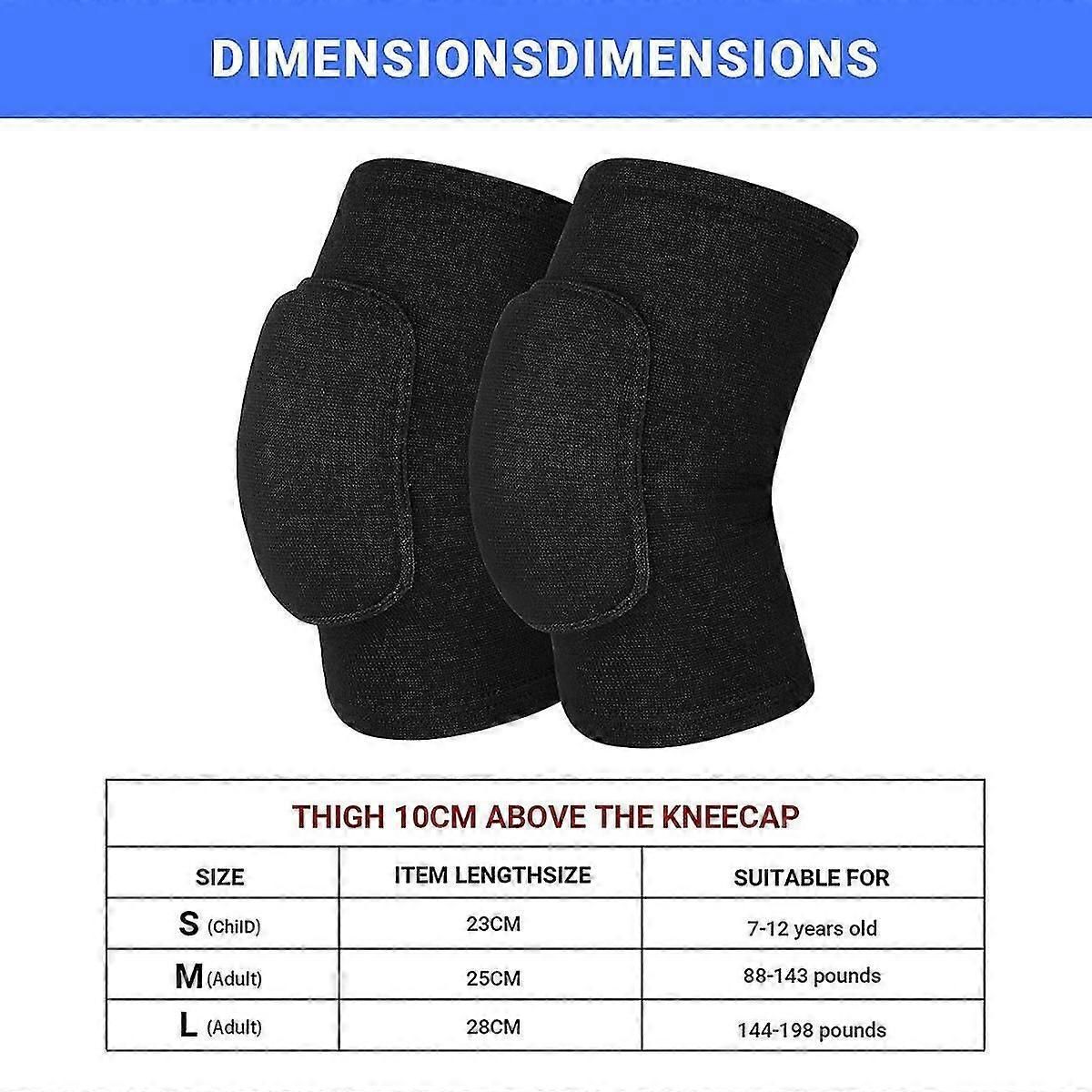 Knee Pads Knee Guards, Soft Breathable Knee Pads for Men Women Boys and Girls Knees Protective, Knee Braces for Volleyball Football Pink S — image 2