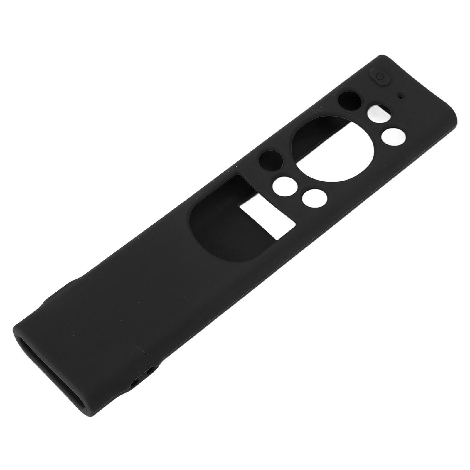 Anti Drop Remote Control Silicone Protective Cover Solar Cell Remote Control Replacement Cover for Samsung TM2180EcoBN59 Black — image 3