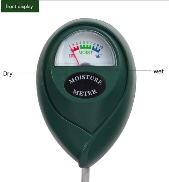 2 Pcs (1 Green + 1 Black) Soil Moisture Meter - Accurate Plant Water Monitor for Garden & Potted Plants, No Batteries Needed — image 6