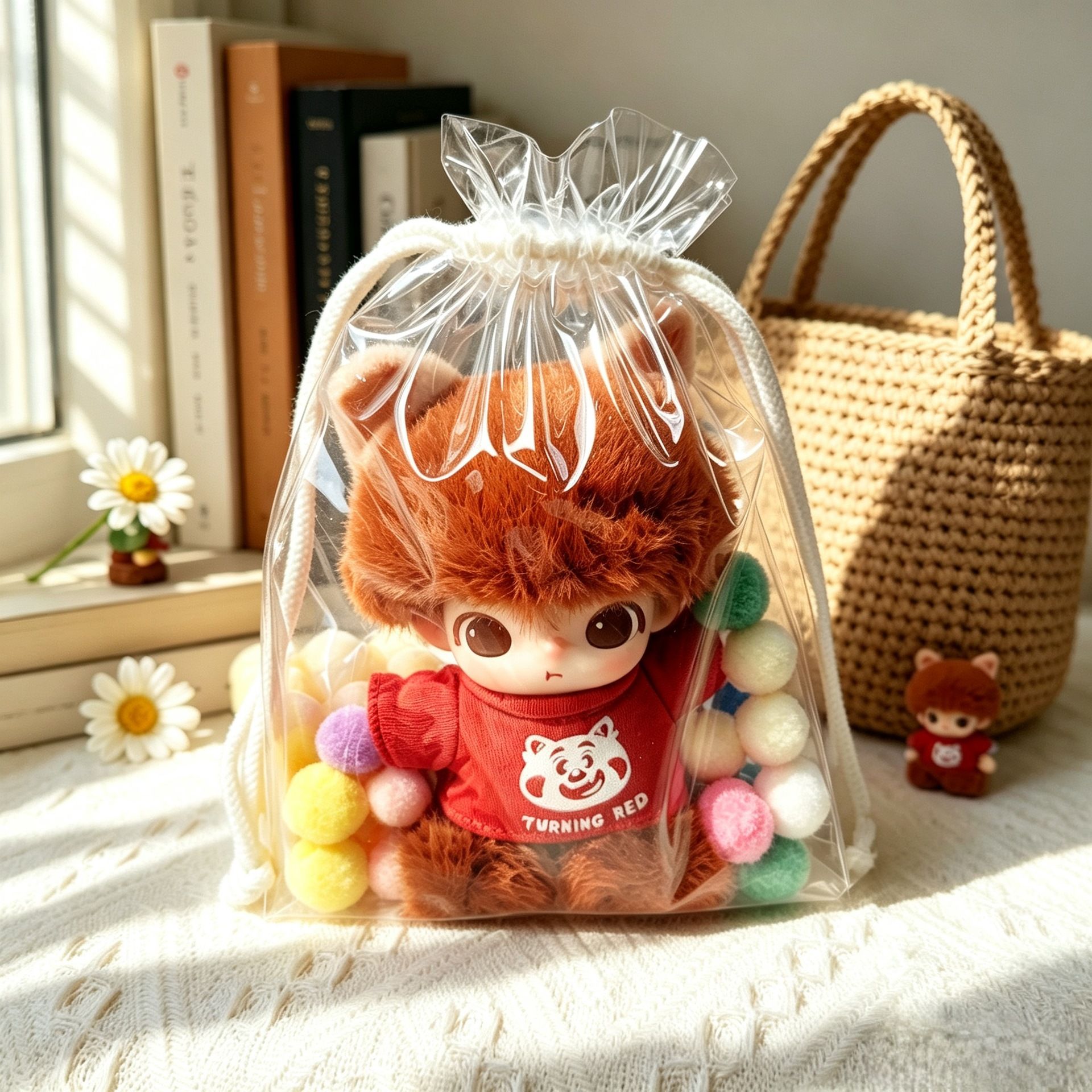 PVC Doll Storage Bag Clear Travel Organizer โ image 2