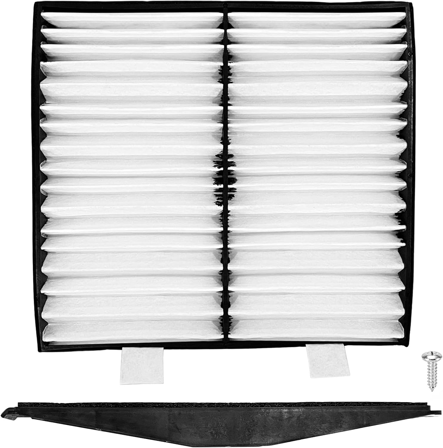 Cabin Air Filter Retrofit Kit Fits for 07-14 GM Chevy Silverado Sierra Tahoe Yukon Avalanche Suburban Cadillac Escalade,Replaces OEM #: 22759208 259-200 — image 4