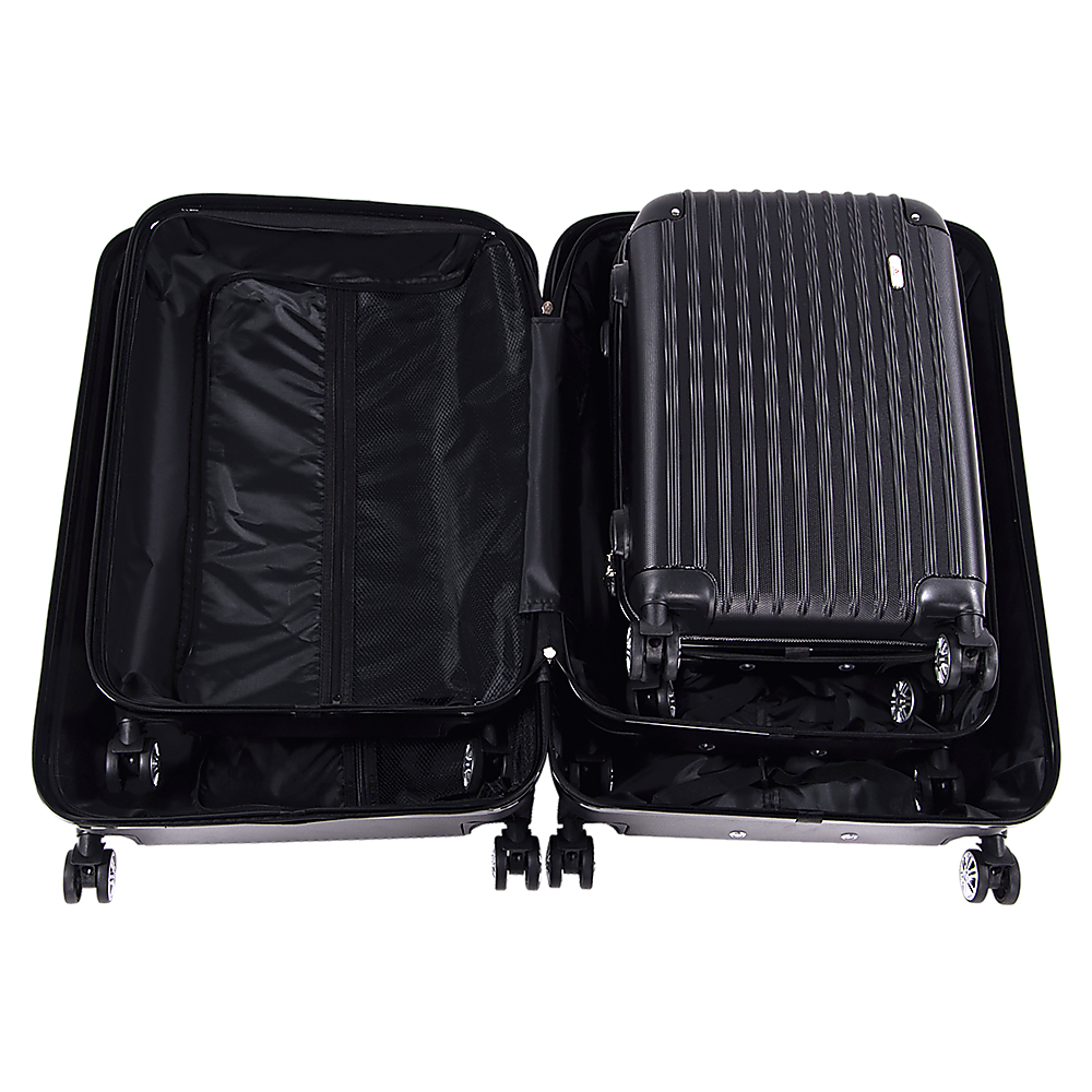 Delegate Suitcases Luggage Set 20" 24" 28"Carry On Trolley TSA Travel Bag โ image 6