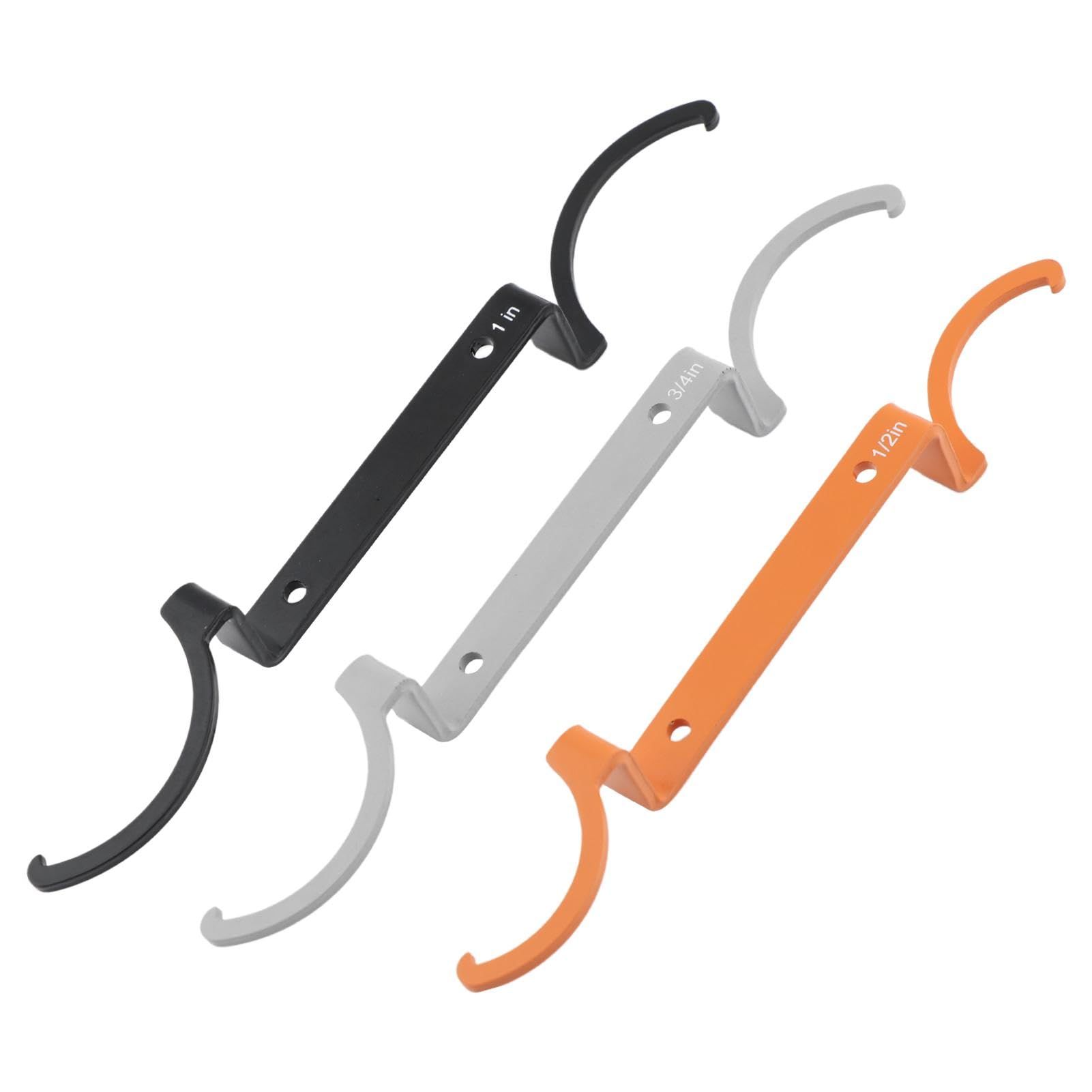 3pcs 3-in-1 Conduit Lockout Wrench Set, Loosen Locknuts Repair Tighten, Alloy Steel wrench, Offset Elbow Heavy Duty