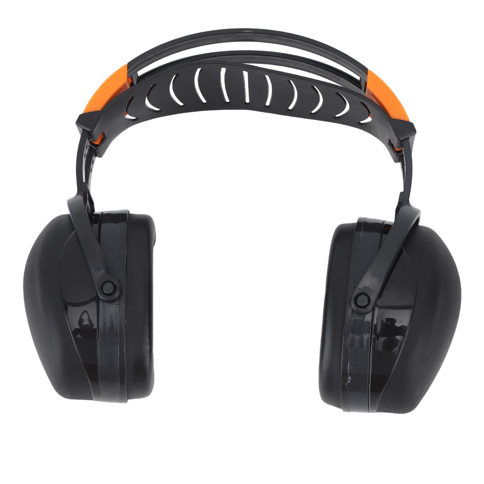 Noise Reduction Earmuffs Foldable Lightweight Hearing Protection Safety Over Head Ear Muff for Garden Shooting Mowing Black — image 4