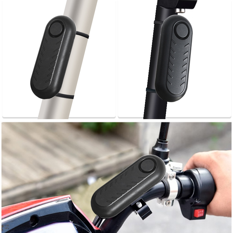 Bicycle Alarm - Bicycle Alarm with Remote Control - 110dB Anti-Theft Alarm with Vibration Sensor and Remote Control - Wireless, Rechargeable and Waterproof — image 2
