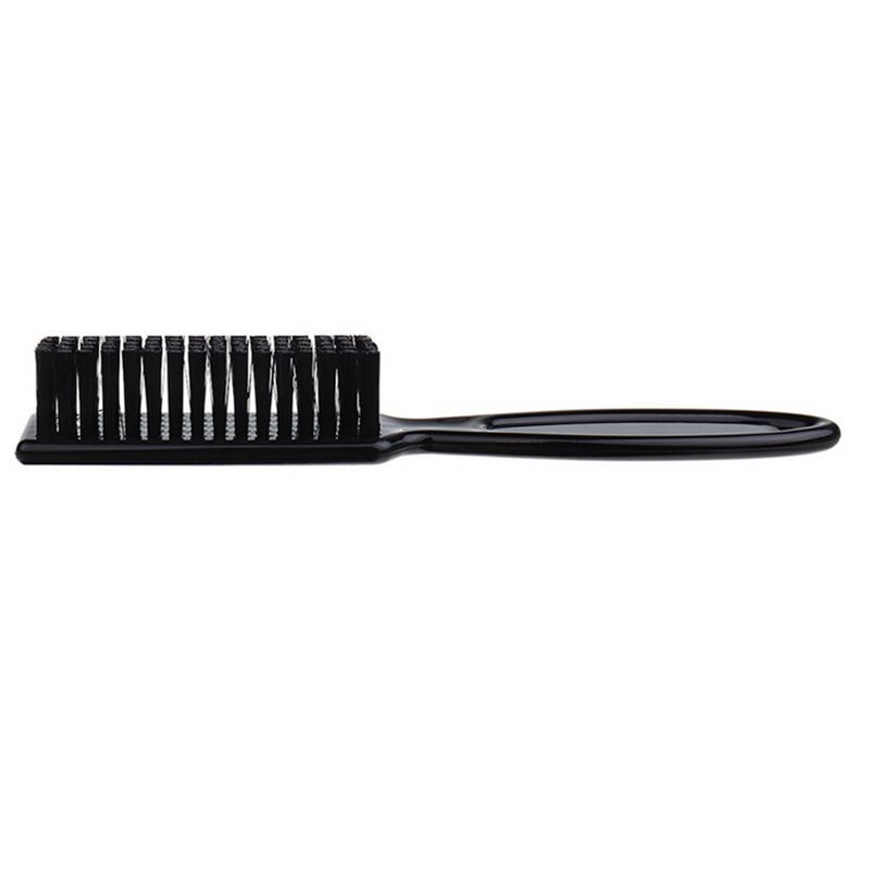 Fade Brush Comb Scissors Cleaning Brush Barber Shop Skin Fade Vintage Oil Head Shape Carving Cleaning Brush — image 4