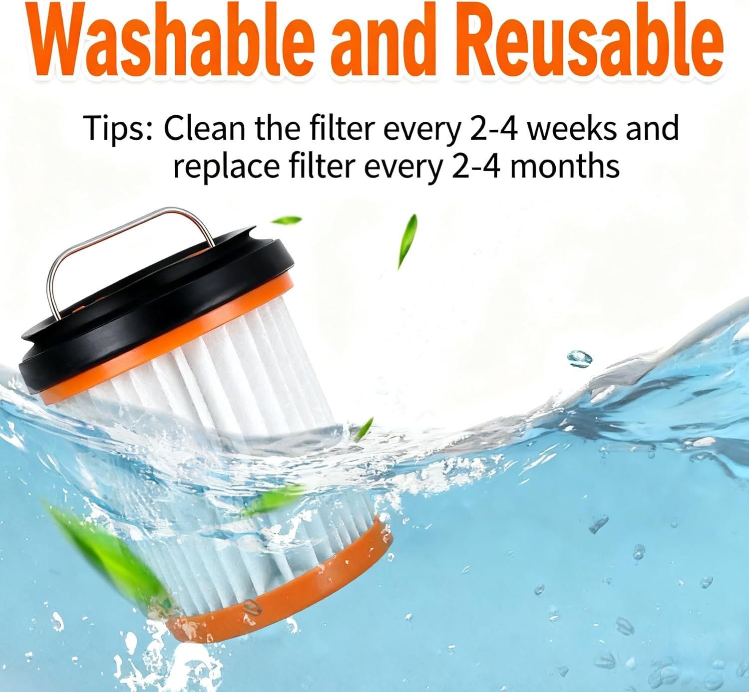 WV201 Wandvac ilter Replacement or Shark ION W1 S87 Cordless Handheld Vacuum WV200, WV201, WV205, WV220, WV221, WV250, WV251, UV200CCO. Part # XHWV200 Perect — image 4