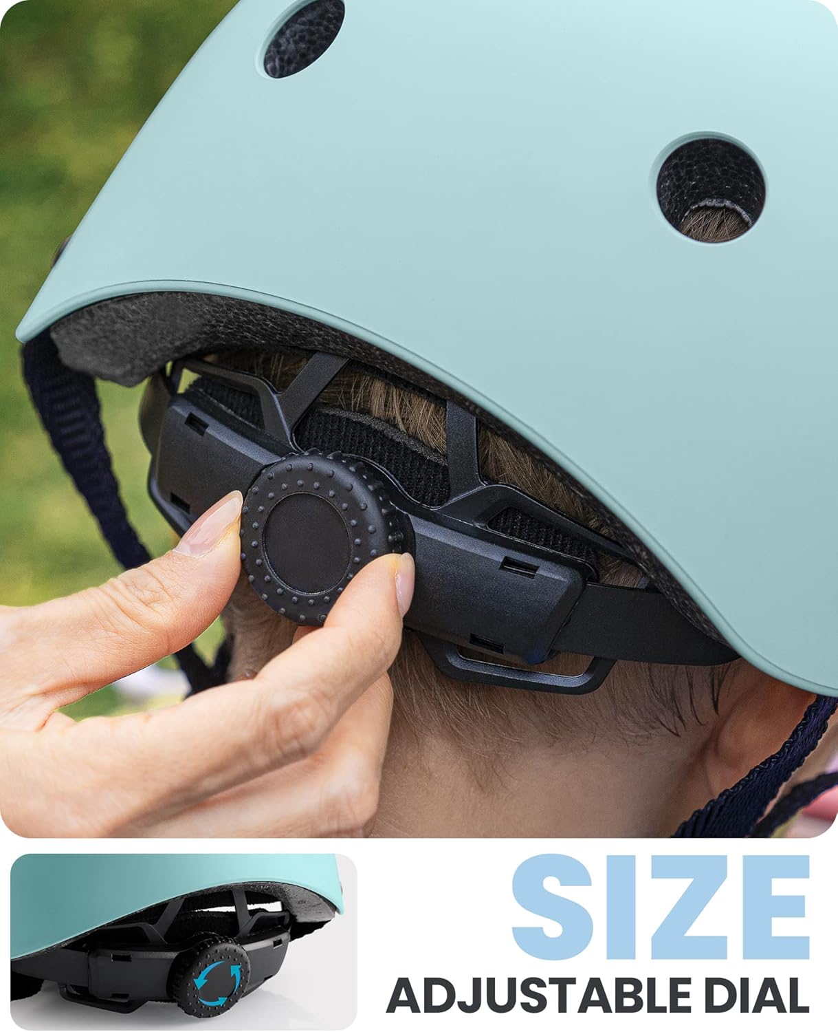 OutdoorMaster Kelvin Ski Helmet - with ASTM Certified Safety, 9 Options - for Men, Women & Youth-Black,Medium — image 3