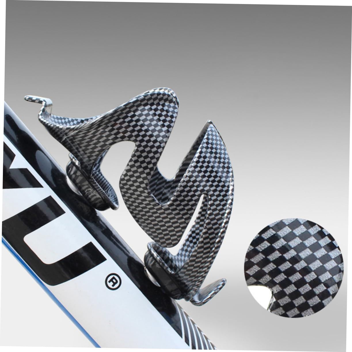 2pcs Bicycle Bottle Cage Bikes Cycle Bottle Rack Bicycles Water Bottle Holder Cup Holder Carbon Fiber Water, Medium, Black โ image 3