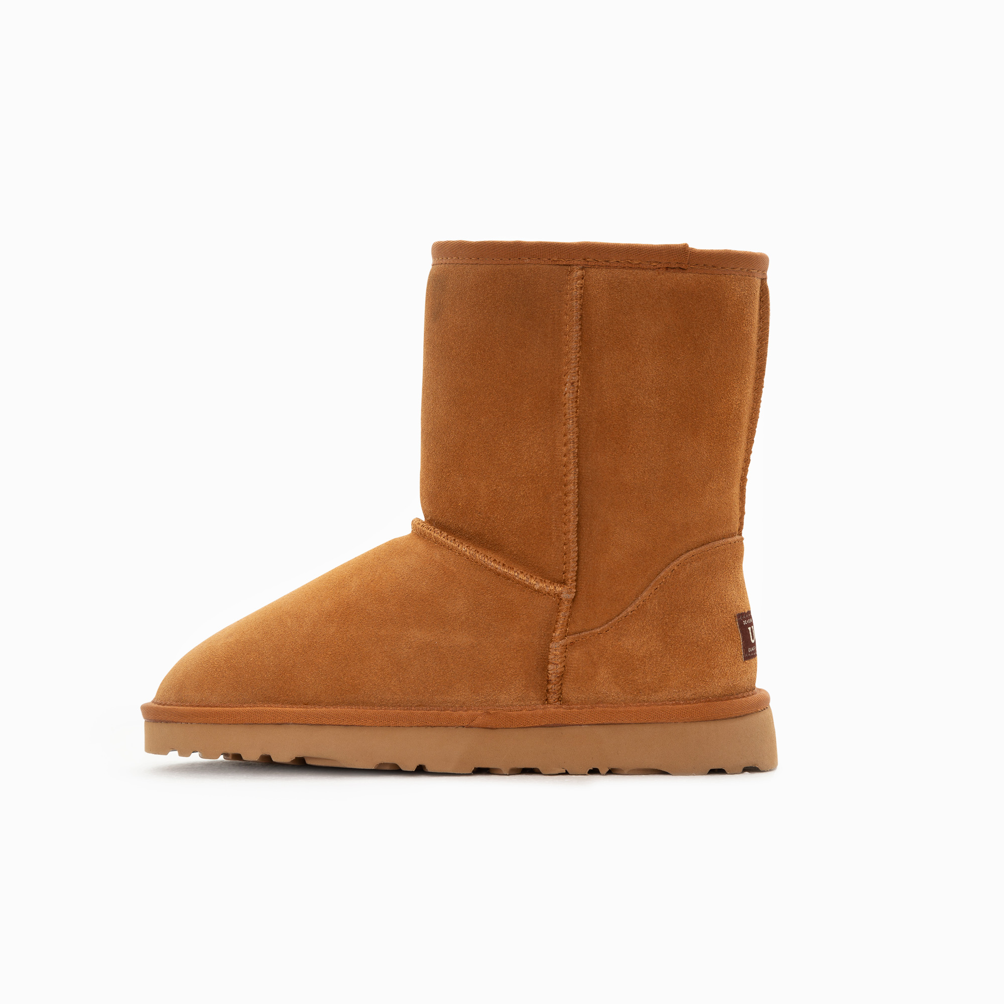 Ugg Boots Genuine Australian Sheepskin Unisex Short Classic Suede (Chestnut, EU40) — image 4