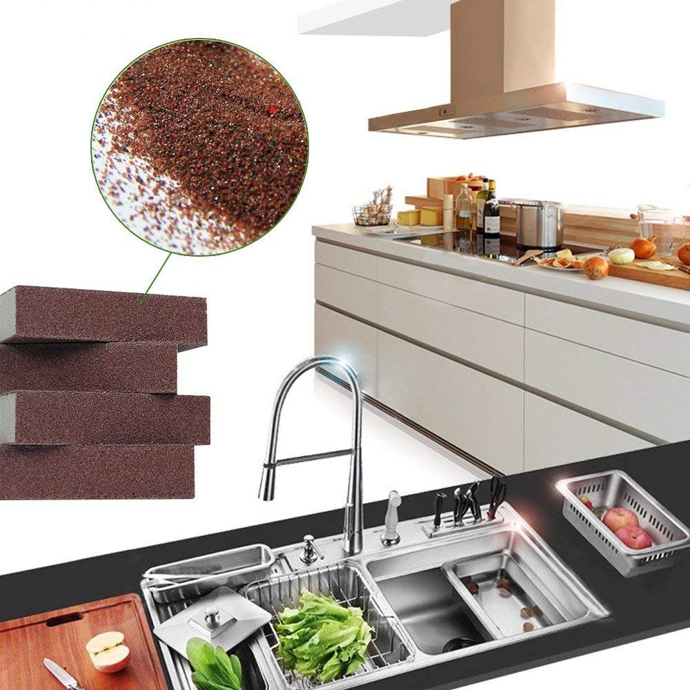 10 Pack Nano Carborundum Sponges Nano Emery Sponges Cleaning Pads Carborundum Brusher and Rust Sand Scrubbers β image 4